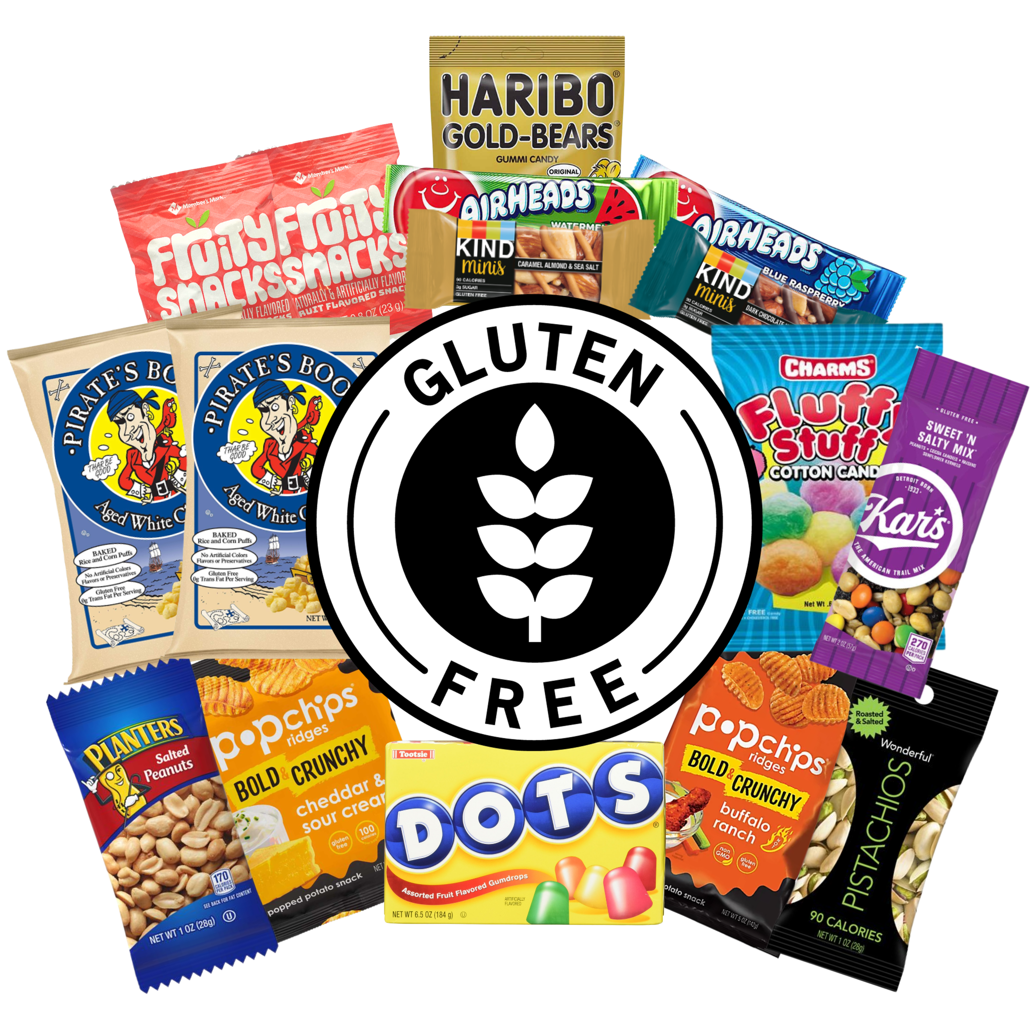 Gluten Free Box - | 16 Count Care Package - snackmtn