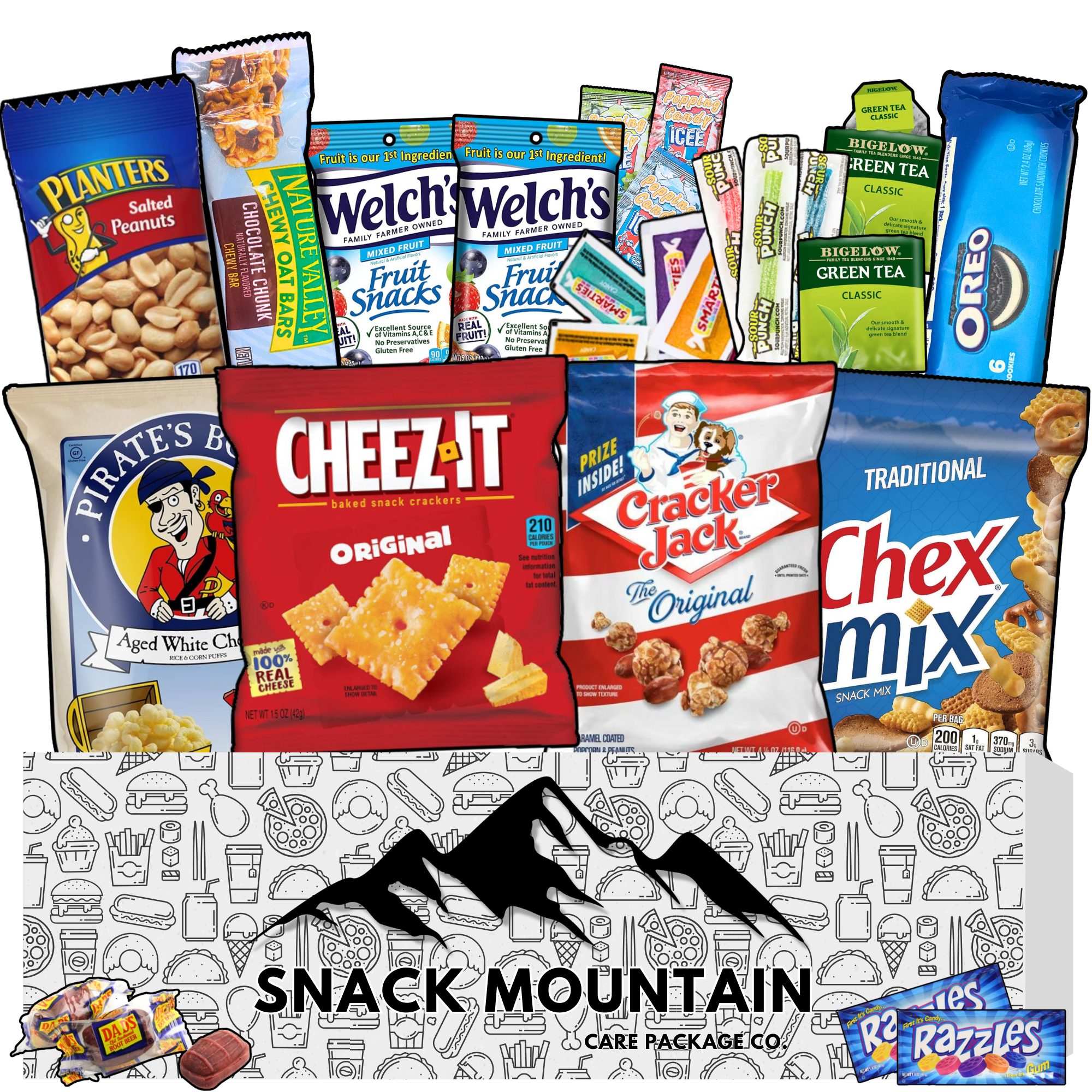 Variety Snack Basket - | 25 Count Hand-Packed Gift Box